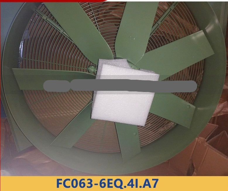 FC063-6EQ.4I.A7 ZIEHL-ABEGG Axial Fan 230V 0.6 kW 2.7A 890 rpm