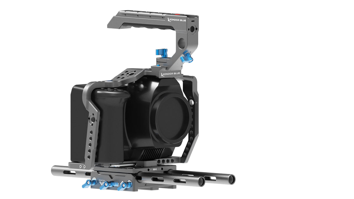 Kondor Blue Blackmagic Pocket 6K Pro Base Rig (Space Gray)