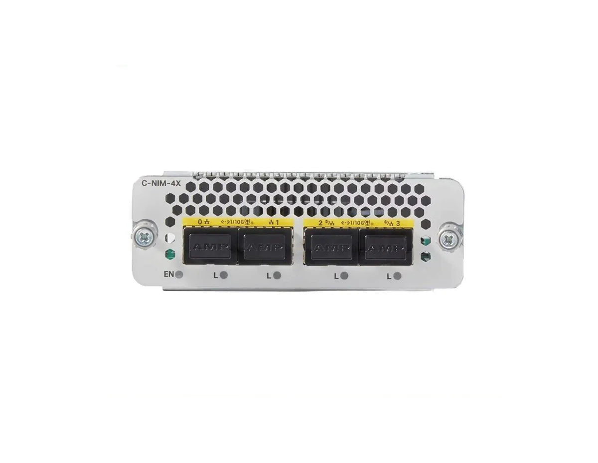 CISCO Catalyst 8000 Gigabit Ethernet LAN/WAN Module Adapter Card (C-NIM-4X)