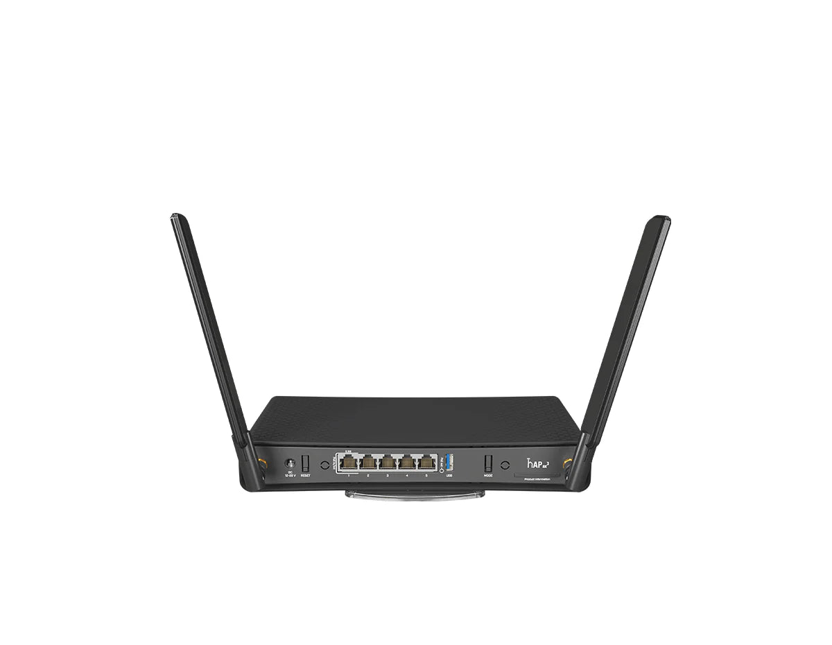 MikroTik hAP ax3 C53UiG+5HPaxD2HPaxD-US Router US Version