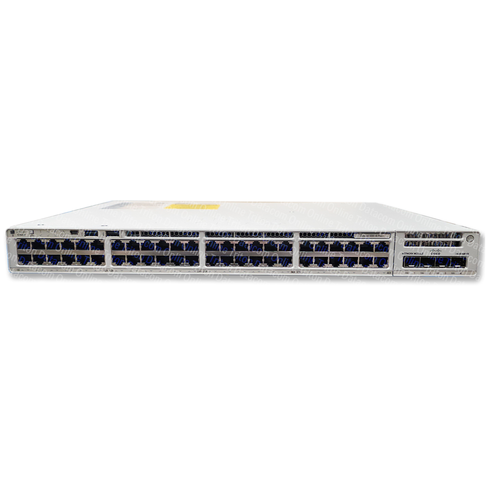 C9200-48P-E - Cisco Catalyst 9200 Switch with 48-port PoE+, Modular Uplink, Network Essentials
