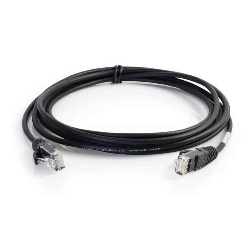 Cables To Go 15ft (4.57m) Cat6 Snagless Unshielded (UTP) Slim Ethernet Network Patch Cable - Black