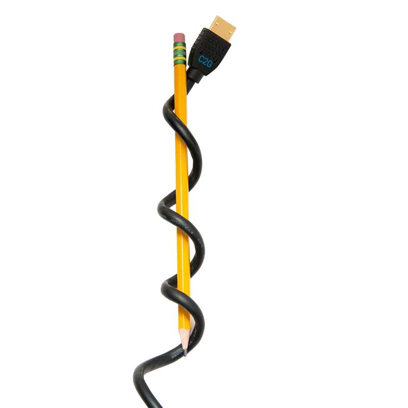 Cables To Go 1ft/0.3m C2G Performance Series Ultra Flexible High Speed HDMI Cable - 4K 60Hz In-Wall, CMG (FT4) Rated