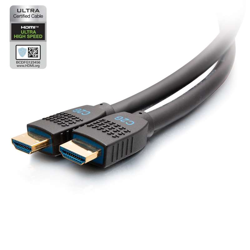 Cables To Go 2ft C2G Performance Series Certified Ultra High Speed HDMI Cable - 8K 60Hz