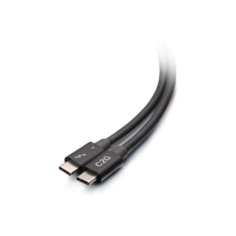 Cables To Go 1.5ft (0.5m) Thunderbolt 4 USB-C Cable (40Gbps)