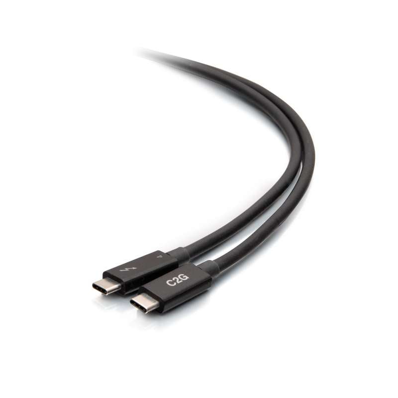 Cables To Go 1.5ft (0.5m) Thunderbolt 4 USB-C Cable (40Gbps)