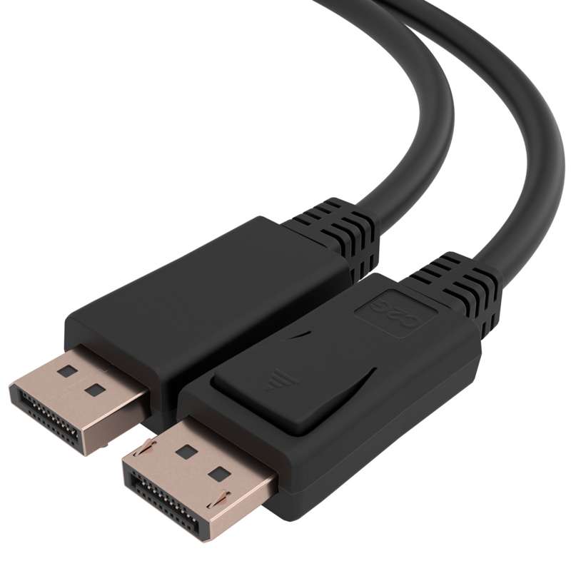 Cables To Go 3ft (0.9m) C2G TAA-Compliant DisplayPort Cable with Latches-8K 60Hz