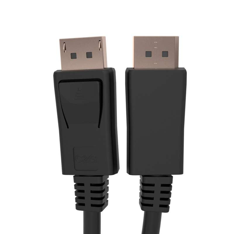 Cables To Go 3ft (0.9m) C2G TAA-Compliant DisplayPort Cable with Latches-8K 60Hz