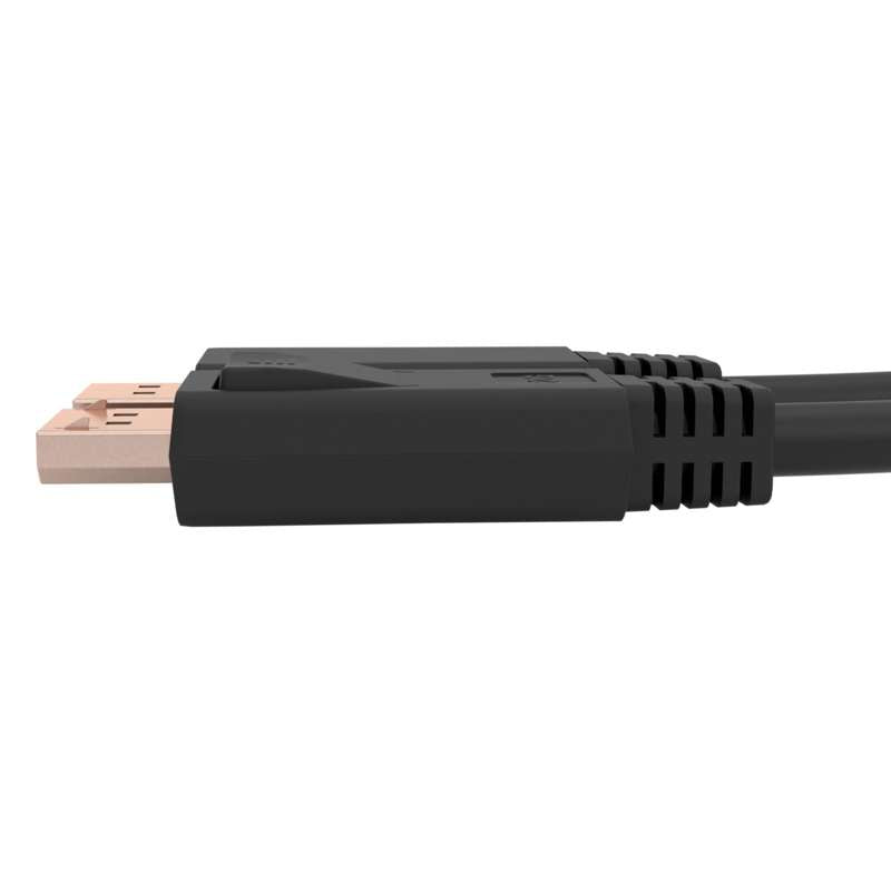 Cables To Go 3ft (0.9m) C2G TAA-Compliant DisplayPort Cable with Latches-8K 60Hz