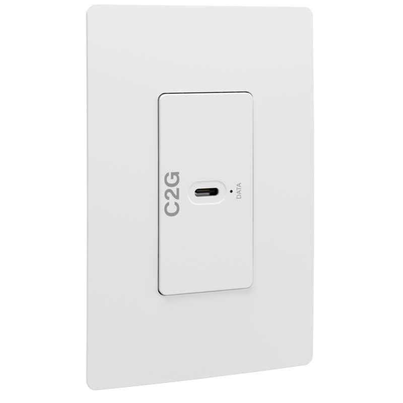Cables To Go Superbooster 1-Port USB over Cat6a Wall Plate to 4-Port USB-Box Extender Kit - USB 3.2 Gen1 (5Gbps)