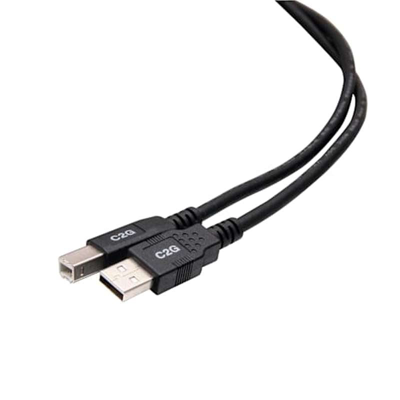 Cables To Go 3ft (0.9m) TAA-Compliant USB 2.0 A/B Cable