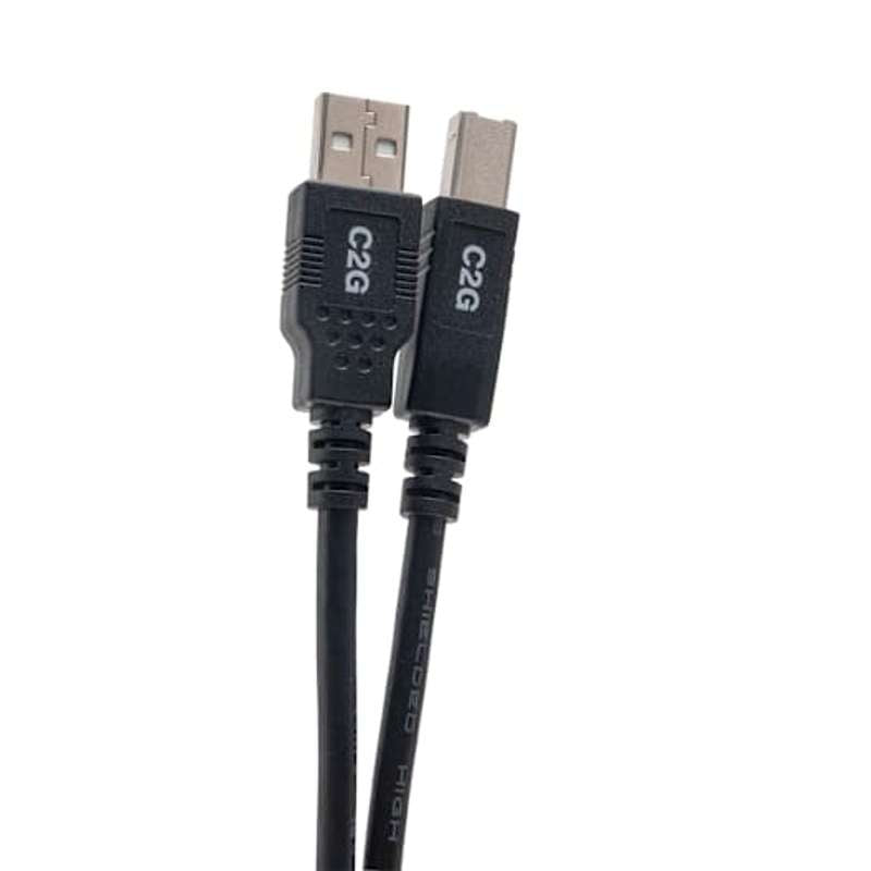 Cables To Go 6ft (1.8m) TAA-Compliant USB 2.0 A/B Cable