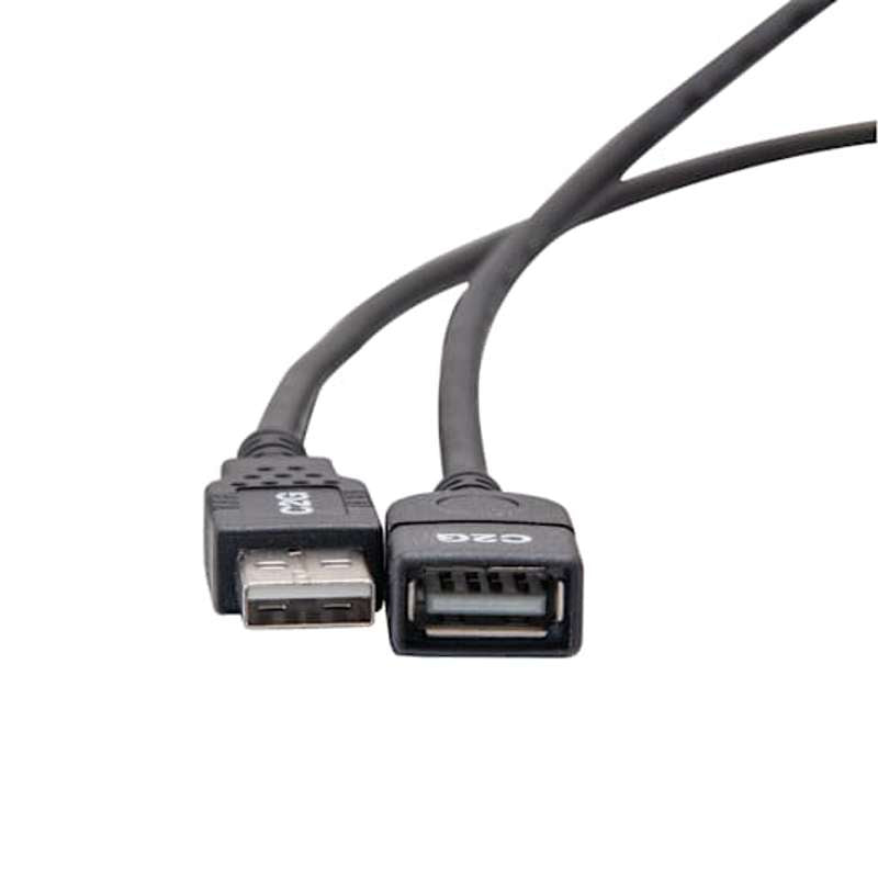 Cables To Go 3ft (0.9m) TAA-Compliant USB 2.0 A Male to A Female Extension Cable