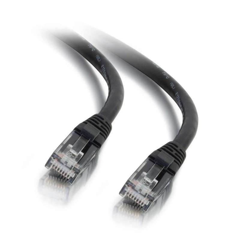Cables To Go 6in Cat6 Snagless Unshielded UTP Ethernet Network Patch Cable - Black