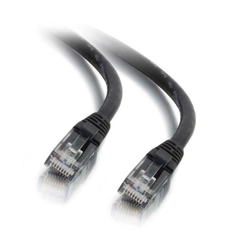Cables To Go 6in Cat6 Snagless Unshielded UTP Ethernet Network Patch Cable - Black