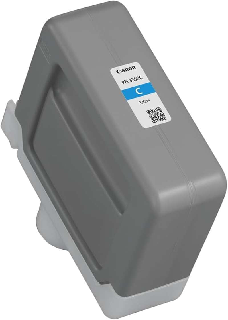 Canon PFI-3300 C - Cyan Pigment Ink Tank 330ml