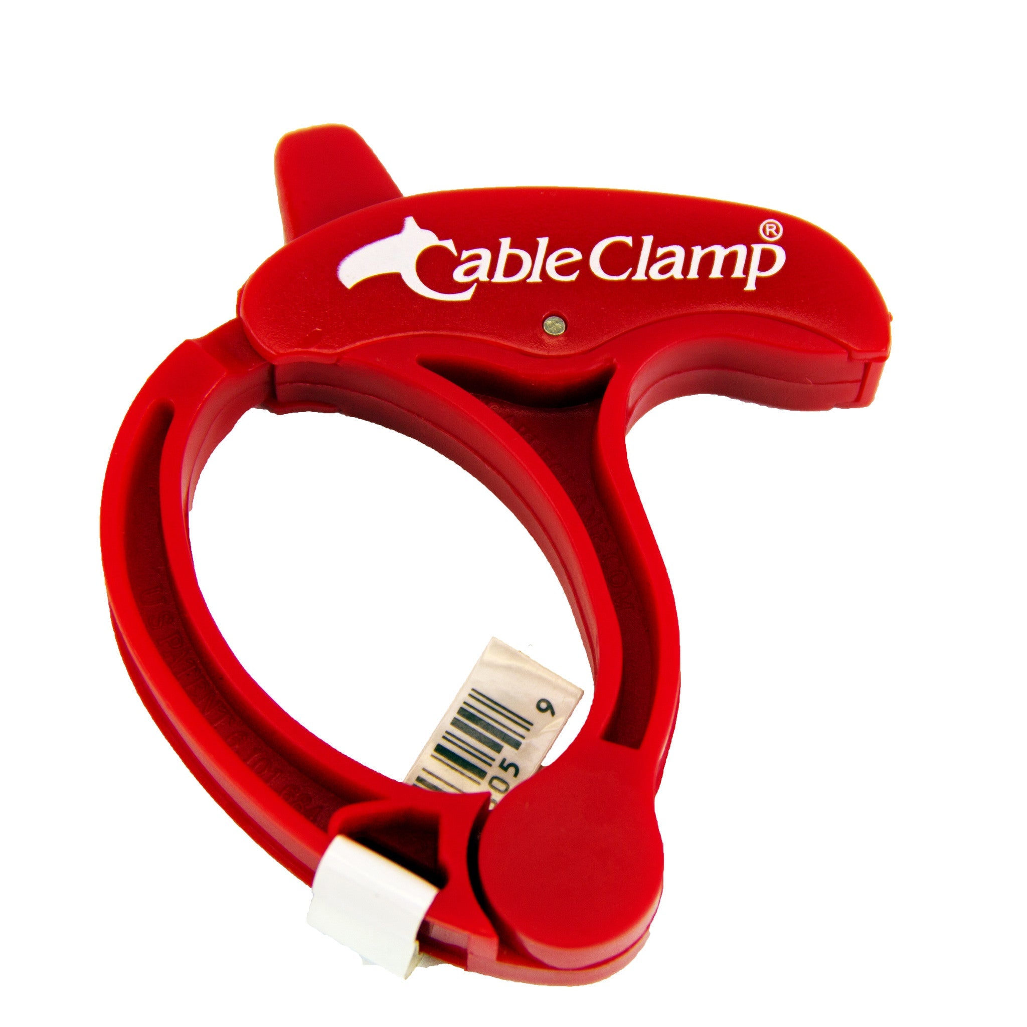 Medium Cable Clamp, Red