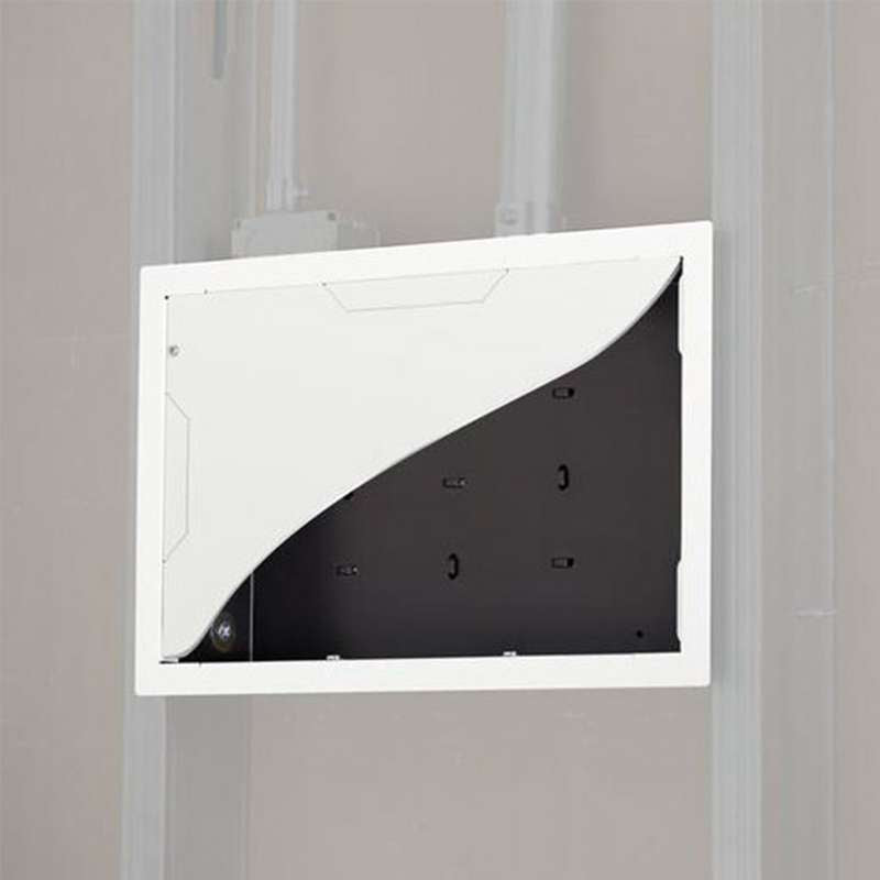 Chief Proximity In-Wall Storage Box - TAA Compliant - Black