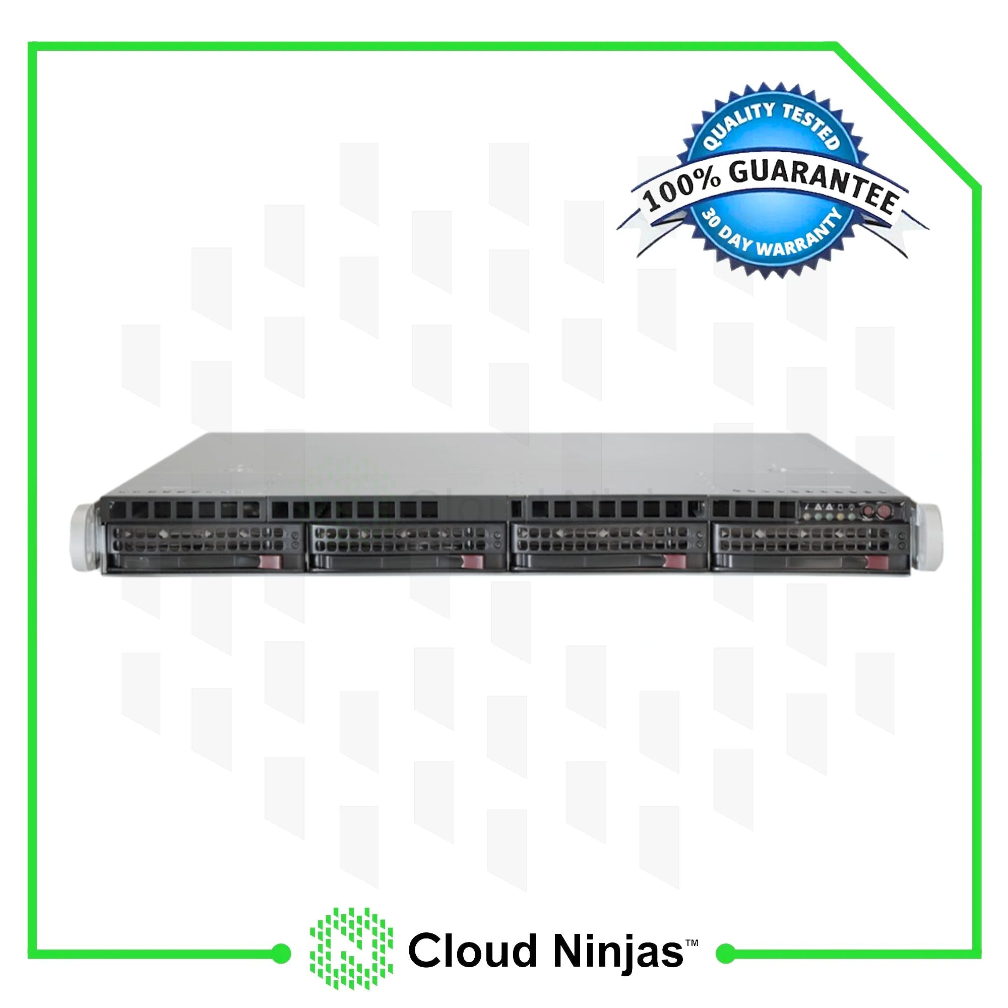 Cloud Ninjas ARS-4LS 1U 4 Bay LFF