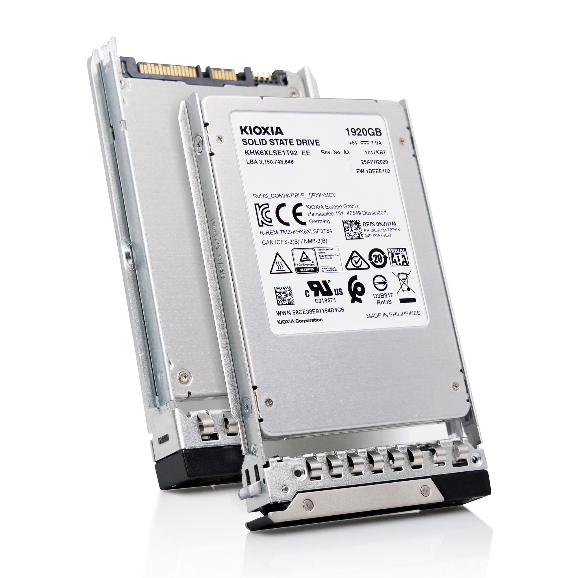 Dell G14 0KJR1M 1.92TB 0.6 DWPD SATA 6Gb/s 3D TLC 2.5in Refurbished SSD