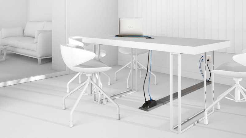 Connectrac GO 12' KIT w/ 15 amp duplex receptacle w/ 15' flexible cord