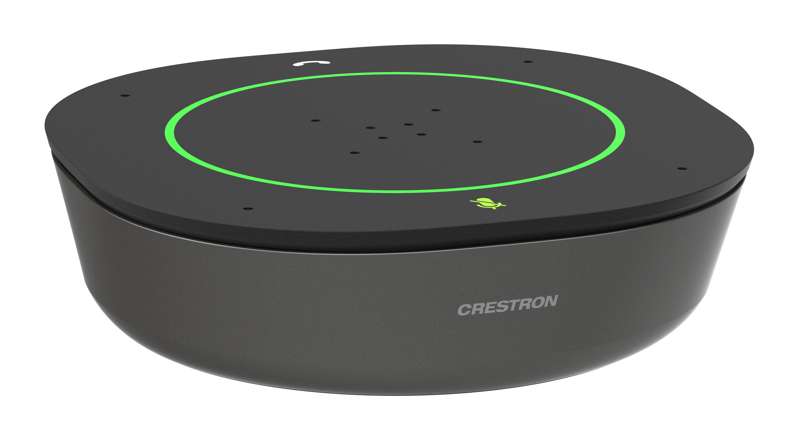Crestron PoE Microphone Pod with DM NAX Intelligent Audio Support