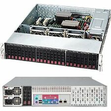 Supermicro SuperChassis CSE-216BAC-R920LPB 2U 24xBay Black Rackmount Server Chassis