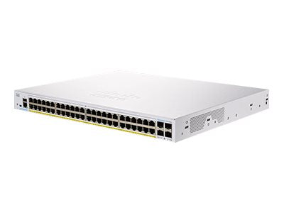Cisco CBS250-48P-4X-NA Business 250 48-Port PoE+ Smart Managed Switch with 4x 10G SFP+ Uplinks