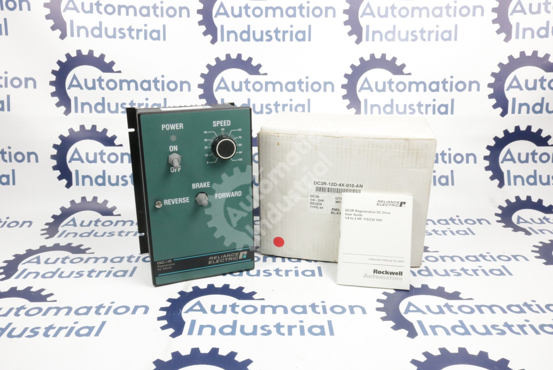 DC3R-12D-4X-010-AN By Reliance Electric 115/230VAC Regenerative DC Drive NSFP