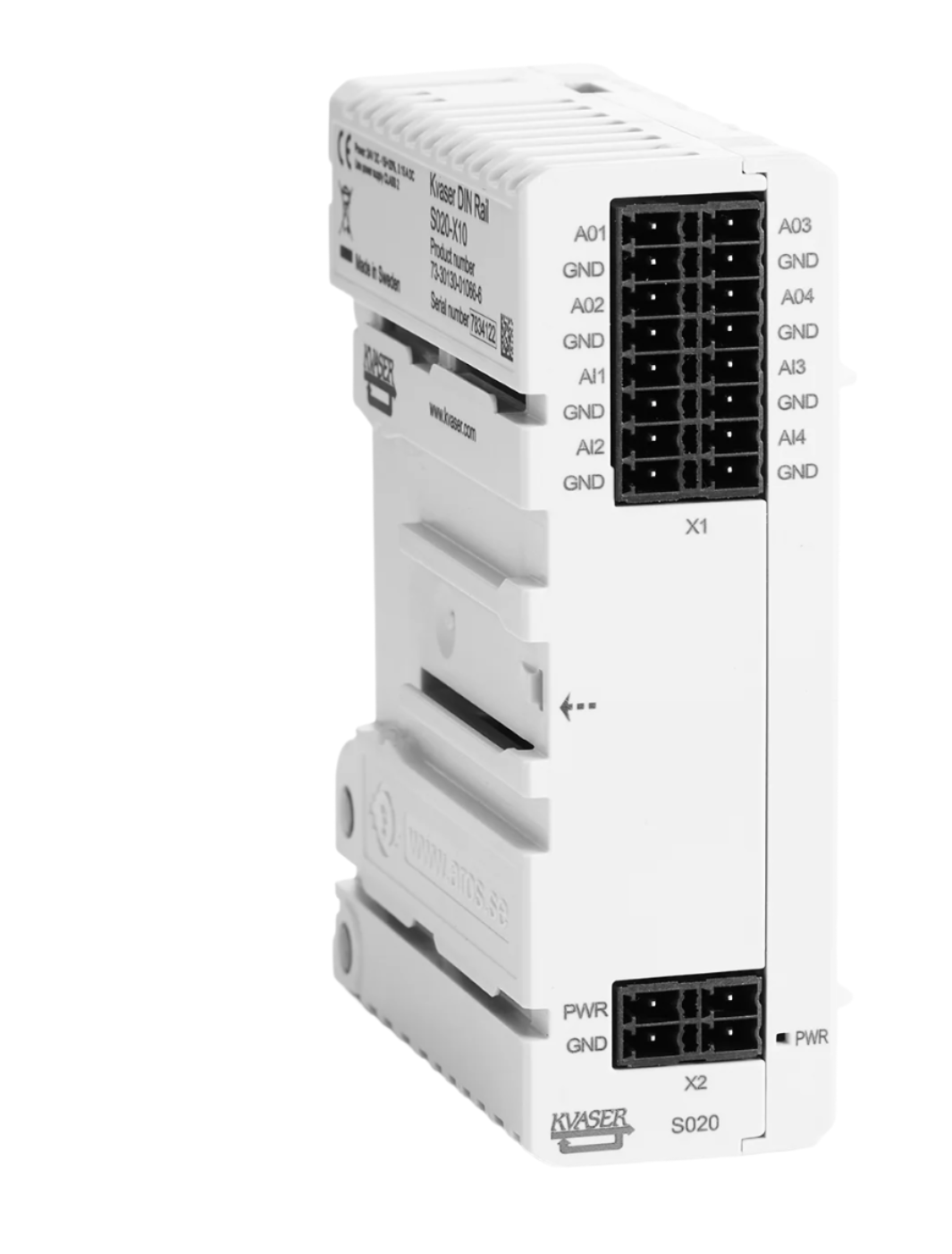 Kvaser DIN-Rail SE400S-X10 (EOL)
