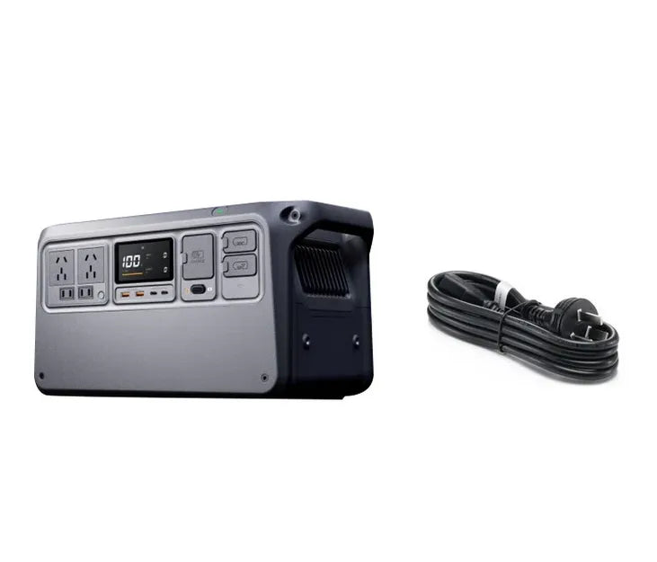 DJI Power 1000 V2 Portable Power Station, 1024Wh, 2600W High Power, 220V AC for Camping
