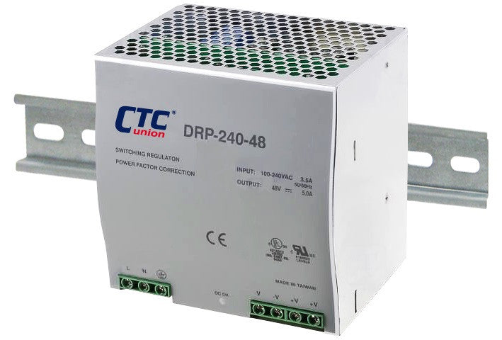 MD-24048 AC to DC 48V 240W Industrial DIN rail power supply