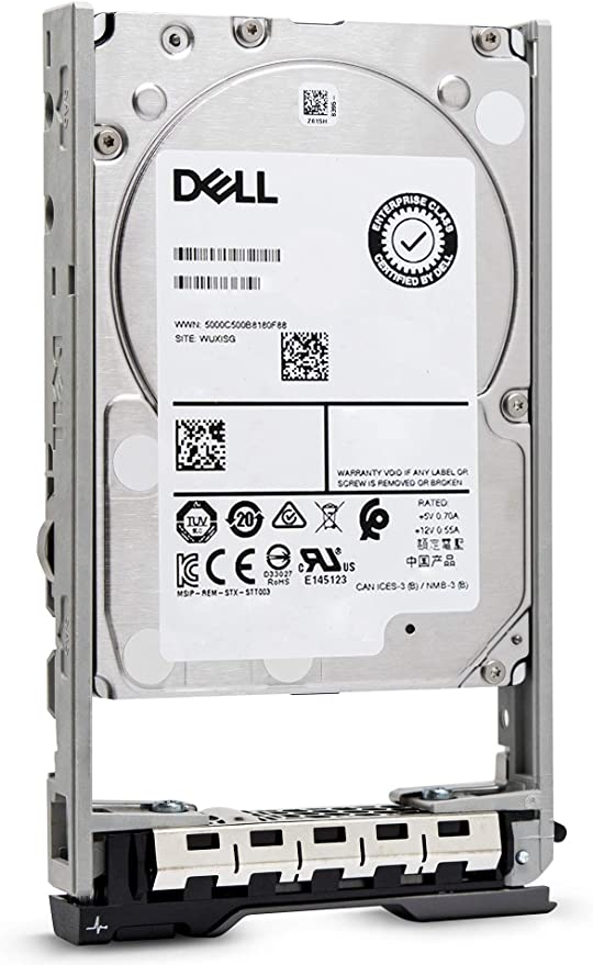 400-AJON 1.2TB 2.5 SFF 12Gbps 10K RPM HDD SAS de 13.ª generación 8FKXC