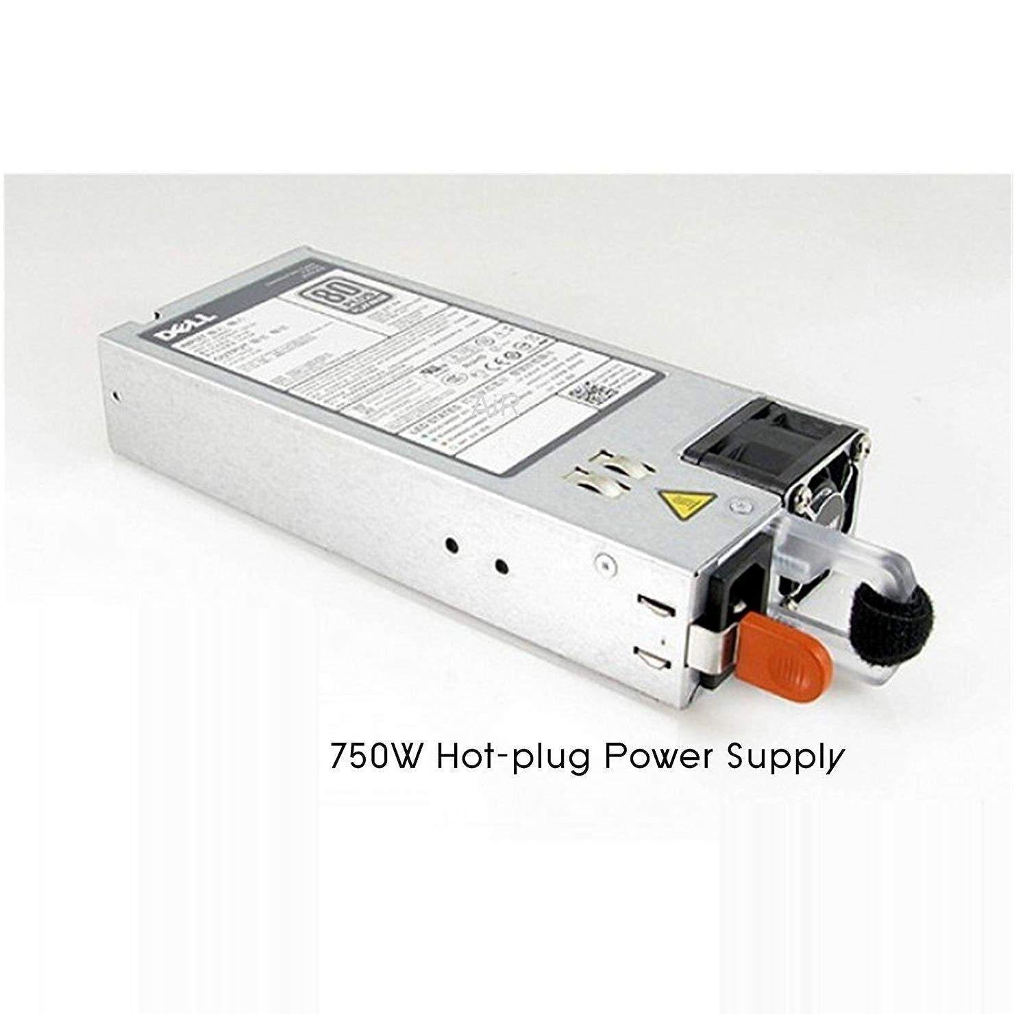 Dell 750W redundant power supply for PowerEdge R720, R720XD, R520, R620, R820, T320, T420 and T620 server.-FoxTI