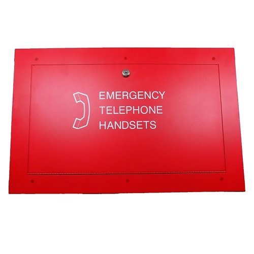 Edwards Signaling TCS-6 Surface-Mount Security Cabinet for Emergency Communication Handsets