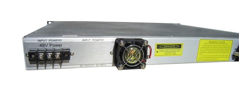 EDFA-4123 DWDM C-Band EDFA Booster, 23dBm power and 23dB max gain, SNMP managed, 1RU 19" rack mountable