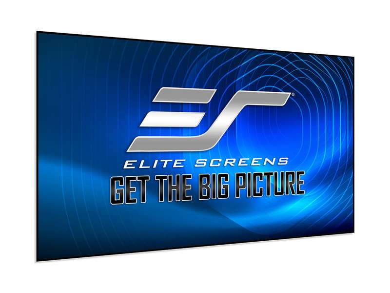 Elite Screens Aeon Series, 120-inch Diag., 16:9 Fixed Frame Screen, CineGrey Material