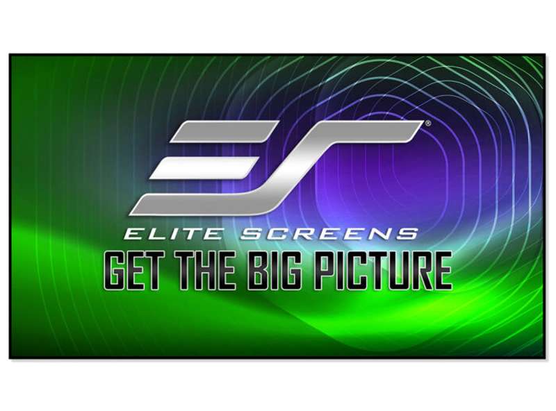Elite Screens Aeon StarBright CLR 16 Series, 123-inch Diag., 16:9 Fixed Frame Screen