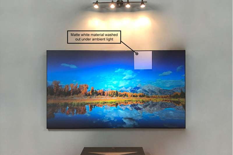 Elite Screens Aeon CLR 2 Series, 123-inch Diag., 16:9 Fixed Frame Screen, CLR 2 Material