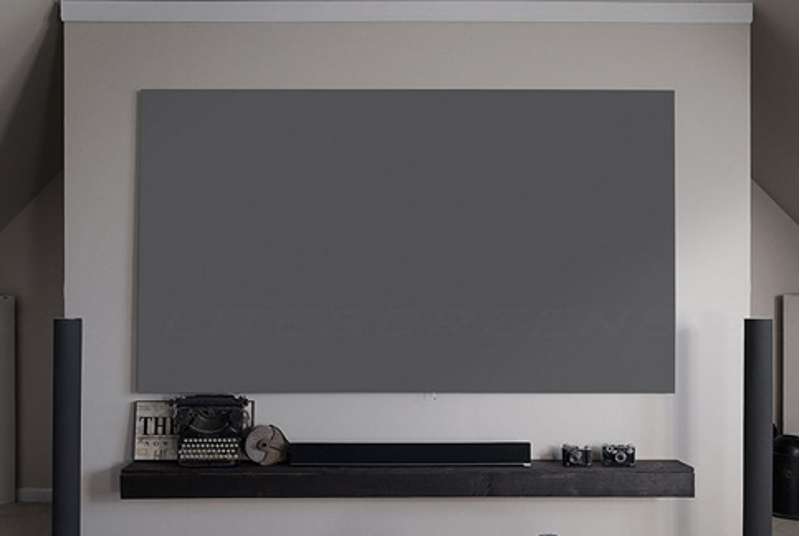 Elite Screens Aeon CineGrey 3D Series, 125-inch Diag., 2.35:1 Fixed Frame Screen