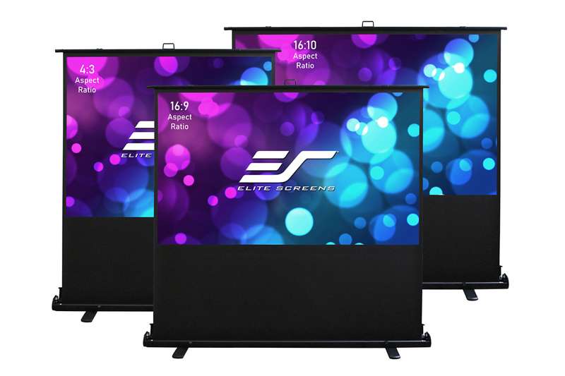 Elite Screens ezCinema 2 Series, 120-inch Diag., 4:3 Portable Screen, MaxWhite2 Material