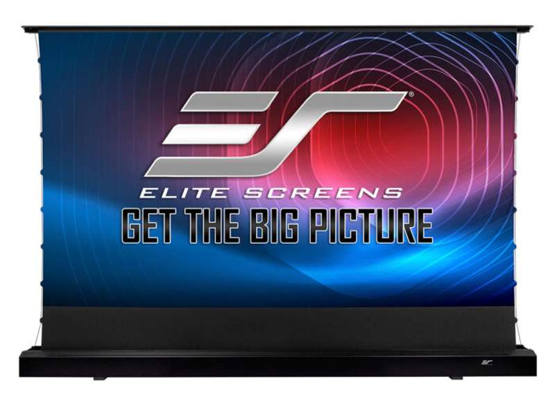 Elite Screens Kestrel Tab-Tension 3 Series, 150-inch Diag., 16:9 Electric Screen, CineWhite Material