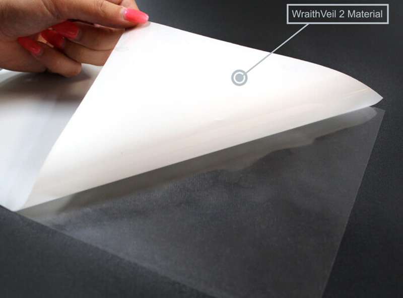 Elite Screens Insta-RP 2 Series, 123-inch Diag., 16:9 Pliable Screen, WraithVeil2 Material