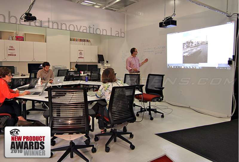 Elite Screens Insta-DE Series, 245-inch Diag., 4:20 WhiteBoard / Pliable Screen, VersaWhite Surface