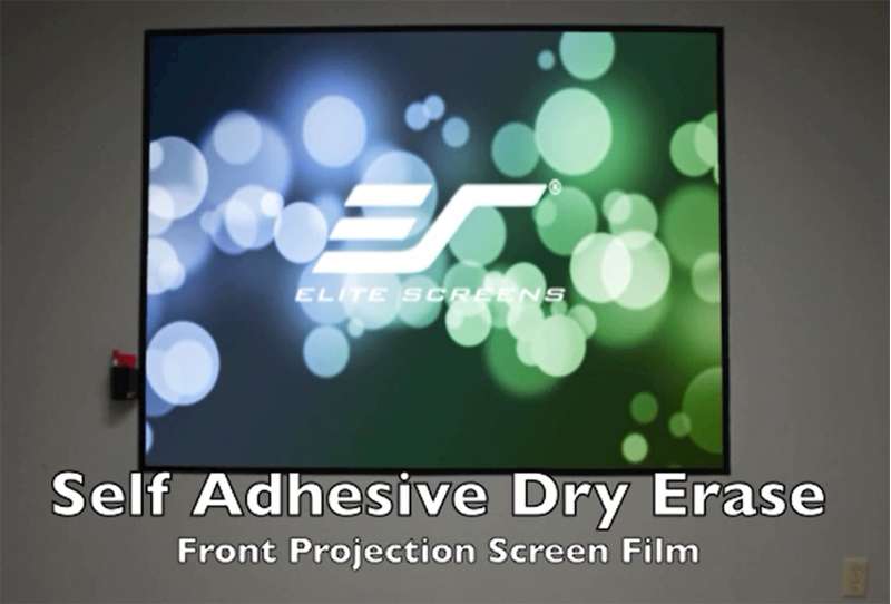 Elite Screens Insta-DE2a Series, 85-inch Diag., 1:1 WhiteBoard / Pliable Screen, VersaWhite Surface