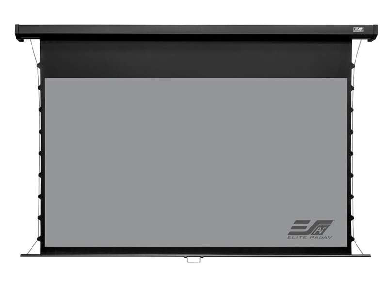 Elite Screens Manual Tab-Tension Pro CineGrey 5D Series, 125-inch Diag. 16:9 Manual Screen, CineGrey 5D Material