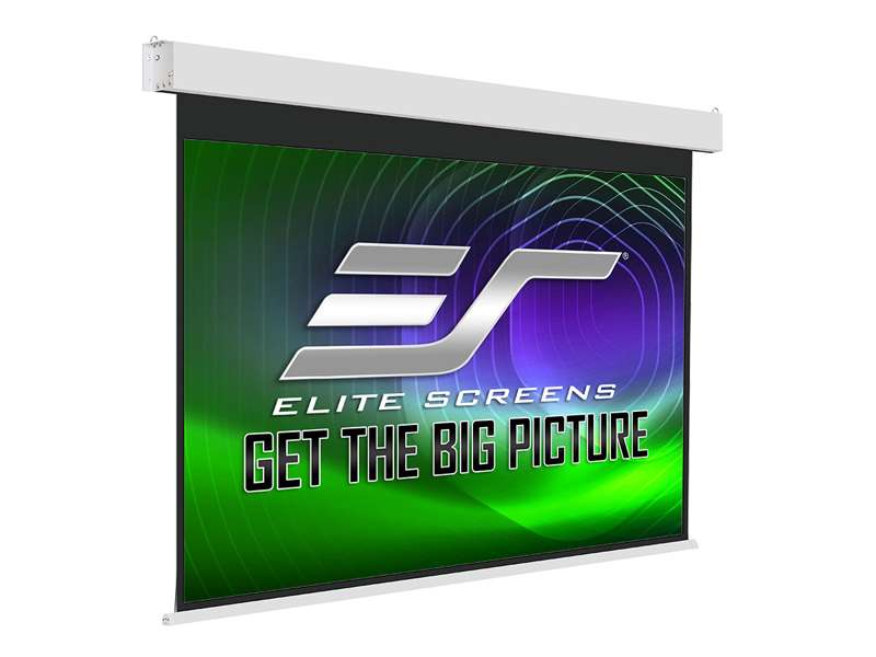 Elite Screens Yard Master Wireless Series, 125-inch Diag., 16:9 Electric Screen, MaxWhite Material