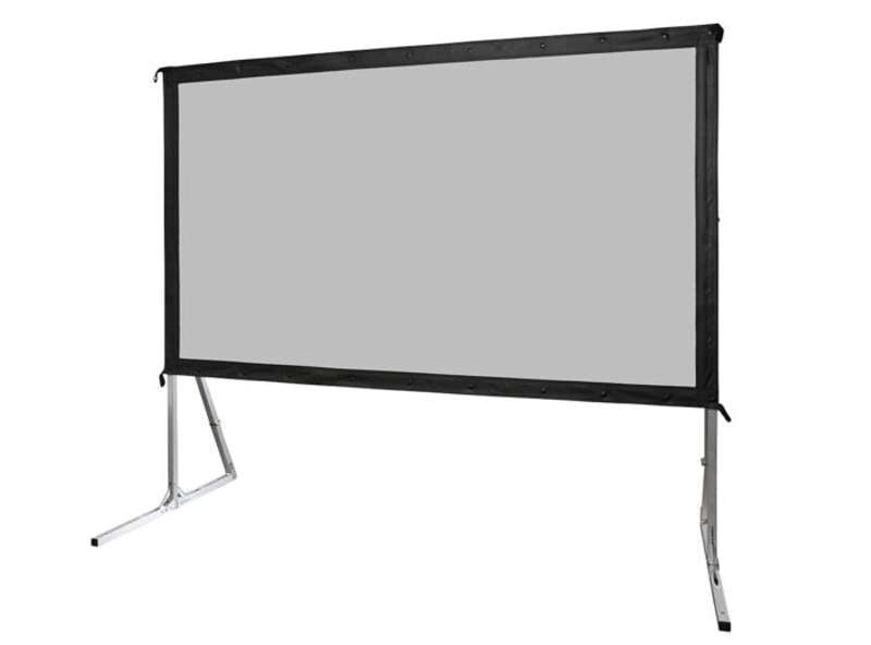 Elite Screens Yard Master 2 Rear Series, 135-inch Diag., 16:9 Portable Screen, WraithVeil Material
