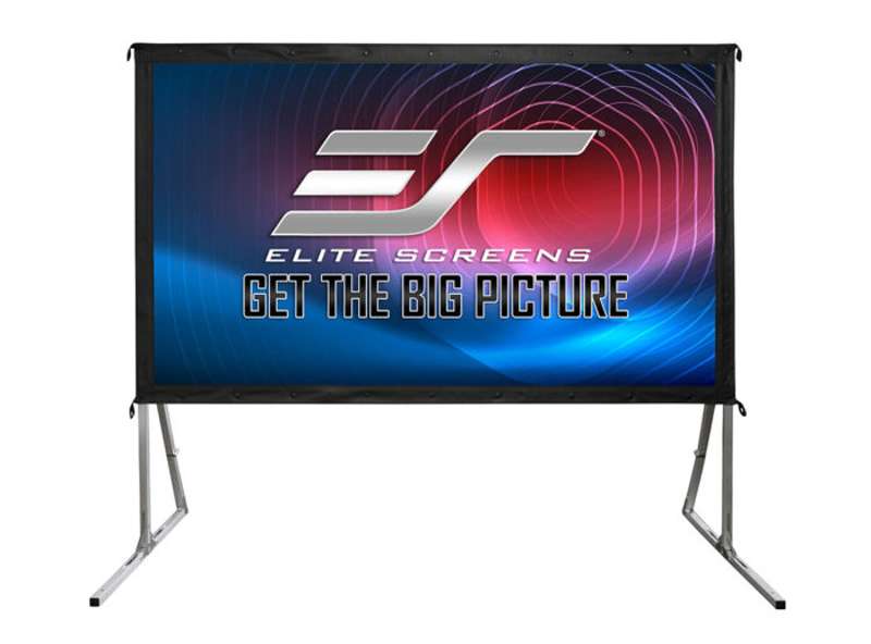 Elite Screens Yard Master 2 WraithVeil Dual Series, 150-inch Diag., 16:9 Portable Screen