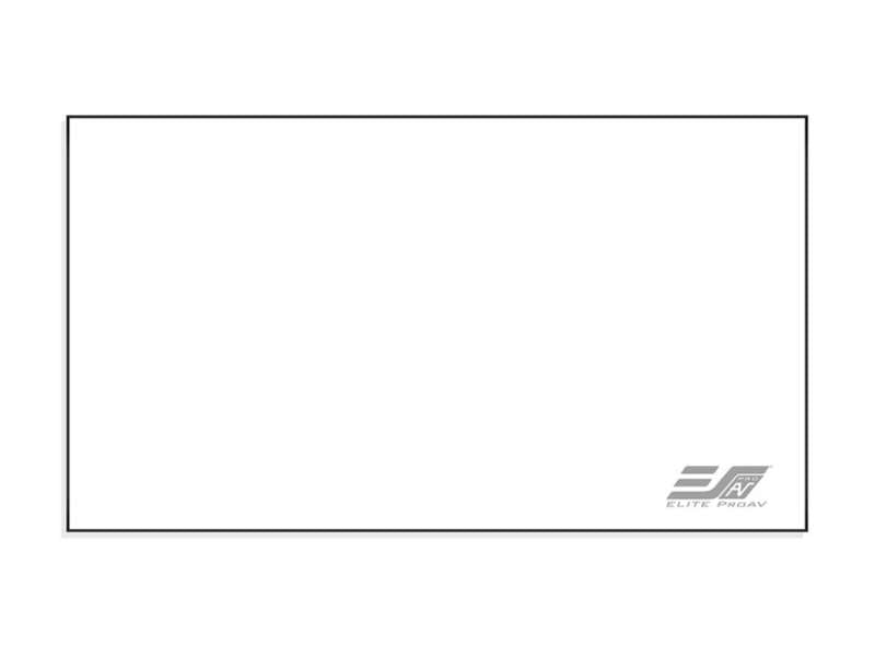 Elite Screens Pro Frame Thin Series,120 inch Diag. 16:9 Fixed Frame Screen, ChromaWhite ISF Material